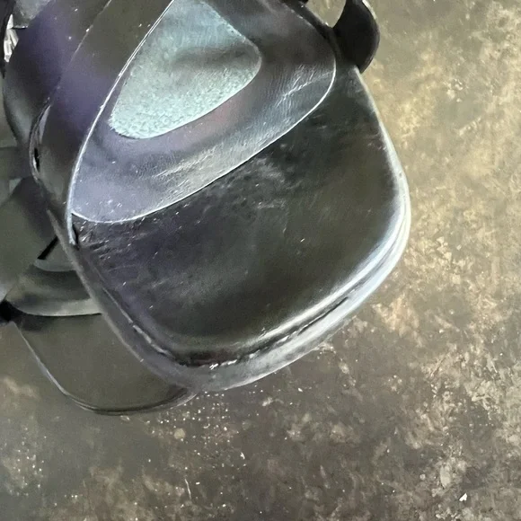 Stuart Weitzman Black Strappy Mule size 10 for Summer - Picture 3 of 7